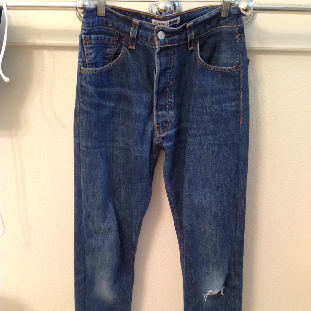 Re/Done high rise jeans